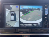 [アラウンドビューモニター]車両を上から見たようなカメラで周りの障害物などが一目瞭然!駐車が苦手な方でも、らくらく駐車♪