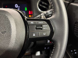 Hondaセンシングの機能のひとつ、アダプティブクルーズコントロール付!アクセルから足を離しても設定したスピードと前車との車間を保ち走行してくれます!車線維持もアシスト☆高速道路で疲労軽減ですね☆