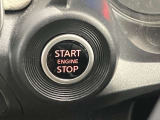 【プッシュ式エンジン】プッシュ式エンジンスタートでブレーキを踏んでボタンを押すだけでエンジン始動がスムーズ!!鍵をカバンに入れているだけでエンジンの始動が可能★とても便利な機能です