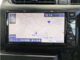 純正ナビを装備。タッチパネル式で使いやすく、お出かけもラクラクです。