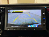 バックカメラの画像です。車庫入れの安心感がアップしますね☆