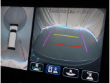 全方位カメラ装備☆前後左右4つのカメラが上から見ているように映すので安心して駐車できます♪