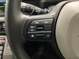 ステアリング左手側にオーディオ関連のコントロールスイッチを配置しています。操作時は視線を逸らすことなく運転に集中できます。