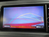 バックガイドモニターで、後方を確認しながら安心して駐車することができます。運転初心者も熟練者も必須の機能ですよ!