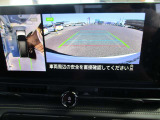 『アラウンドビュ-モニタ-』真上から見下ろしているかのような映像により周囲の状況を知ることで駐車を楽に行う為の支援技術です。