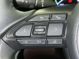 ステアリングスイッチ装備!運転しながら手元でオーディオの操作などができます。