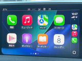 ●Apple Car Play:スマホとの有線接続で、ナビ・オーディオ再生などスマホのアプリ機能が画面でも使える便利機能です!