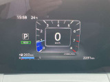 あらゆる車両情報が設定できるスピードメーター兼ディスプレイ。