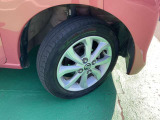 タイヤサイズは155/65R14純正アルミホイール付き!(夏タイヤ装着)冬タイヤ、ホイール注文も承っております☆