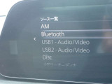 USB、Bluetooth対応
