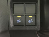 【運転席/助手席シートヒーター装備】 座面と背面を温め、寒い日のドライブを快適にします。