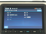 ★オーディオメニューです。スマートフォンとの連携が可能です♪視認性に優れており、使い勝手も良好です。