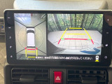 【パノラマモニター】専用のカメラにより、上から見下ろしたような視点で360度クルマの周囲を確認することができます☆死角部分も確認しやすく、狭い場所での切り返しや駐車もスムーズに行えます。