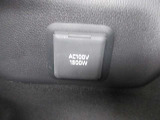 アクセサリーコンセント(AC100V・1500W)を設置しております!AC100Vで消費電力の合計が1500W以下の電気製品の使用が可能になり、アウトドアや災害時に重宝します♪