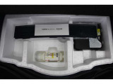 もしもの時のパンク修理キット。空気バルブに薬剤を入れて電動コンプレッサで空気を送り込むだけなので危険な作業や体力が少なくてすみます。ですがあくまで応急処置の為本修理が必要です。