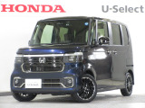 当社試乗車、業務車のN-BOXカスタム(ターボコーディネートスタイル 2トーン)が入庫です。内外装ともにきれいなお車です。