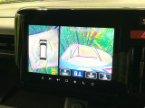 【全方位モニター用カメラ】専用のカメラにより、上から見下ろしたような視点で360度クルマの周囲を確認することができます☆死角部分も確認しやすく、狭い場所での切り返しや駐車もスムーズに行えます。
