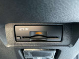 ETCがあればスムーズに料金所を通過できます。ビルトインタイプですっきりとおさまっております。