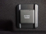 非常時やキャンプなどに役立つAC100Vコンセント付きです。
