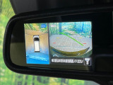 【アラウンドビューモニター】専用のカメラにより、上から見下ろしたような視点で360度クルマの周囲を確認することができます☆死角部分も確認しやすく、狭い場所での切り返しや駐車もスムーズに行えます。