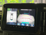 【全方位モニター用カメラ】専用のカメラにより、上から見下ろしたような視点で360度クルマの周囲を確認することができます☆死角部分も確認しやすく、狭い場所での切り返しや駐車もスムーズに行えます。