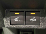 寒い日のドライブを快適にする運転席&助手席シートヒーターが付いてます