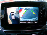 アラウンドビューモニター!空から見下ろしているかのような映像を映し出します。駐車時には安心ですよね♪