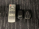 キーを取り出さずにドアを施錠&解錠。クルマの始動も可能です。