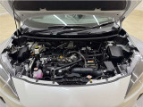トヨタ中古車「まるごとクリーニング」施工済。エンジンルームを専用洗剤で洗浄!高圧&スチーム洗浄も行います。樹脂部分も艶出し剤でピカピカです☆☆