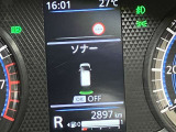 障害物を感知し知らせてくれるので安心です♪