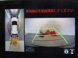 バックガイドモニターを装備しています、車庫入れもラクラクです。パノラミックビューモニターを搭載しています、上からの画像も表示されます。