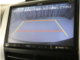 後方視界の確保に役立つバックモニター。