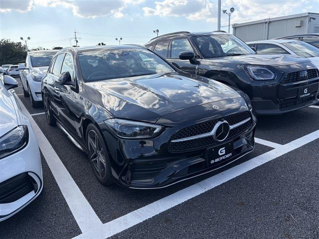 Cクラスワゴン C200 アバンギャルド AMGライン (ISG) 禁煙車 ヘッドアップディスプレイ