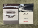 保証書(メンテナンスノート)・取扱説明書あります