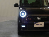LEDヘッドライト&フォグライトで夜道を明るく照らしてくれるので安心♪