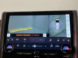 安全機能のバックモニター&全周囲モニターも装備です。