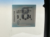 次回の車検日になります。こちらのステッカーをご確認ください。