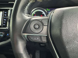 ステアリングスイッチ装備!運転しながら手元でオーディオの操作などができます。