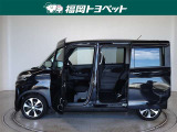 両側パワースライドドア付きだから、狭い駐車スペースなどでの 乗り降りラクラク!小さなお子さまのいるご家庭には嬉しい装備。
