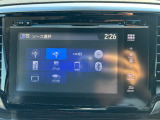 ナビ機能だけではありません、フルセグTVやDVD、BlueTooth等、オーディオ機能も充実しています。