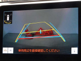 バックガイドモニターを装備しています、車庫入れもラクラクです。