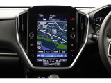 縦長の11.6インチ大型モニターナビを搭載。画面が大きいので地図も見やすいです。Bluetoothオーディオやアップルカープレイ、ハンズフリー通話機能にフルセグTVなどを搭載