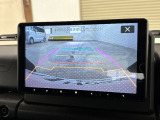 バックカメラの画像です。車庫入れの安心感がアップしますね☆