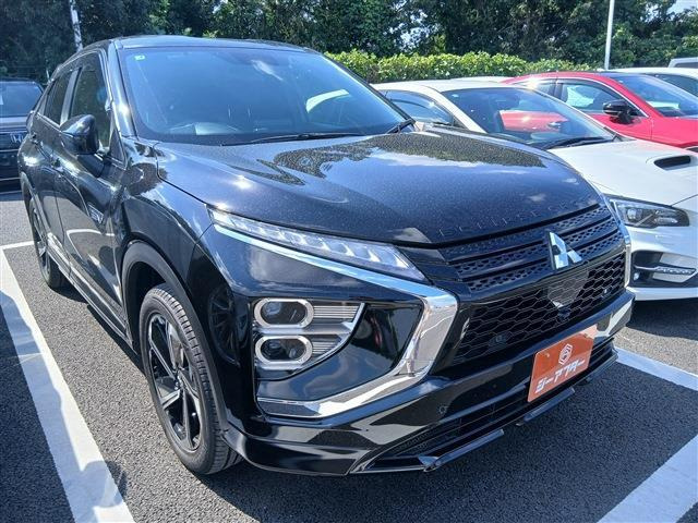 エクリプスクロス PHEV 2.4 P 4WD 禁煙車 ワンオーナー 純正ナビ フルセグ