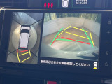 【パノラミックビューモニター】専用のカメラにより、上から見下ろしたような視点で360度クルマの周囲を確認することができます☆死角部分も確認しやすく、狭い場所での切り返しや駐車もスムーズに行えます。