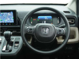 ◆ハンドル全体◆各種スイッチがハンドルから手を放さず操作できるので運転中でも楽に操作できます。
