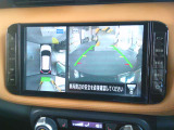アラウンドビューモニター付き!車両を真上から見ているような映像で車庫入れも安心!!
