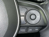 クルーズコントロール機能が付いています。 速度を設定するとアクセルを踏まなくても一定の速度で走ることができます。  高速道路ではとても便利な装置なんです。
