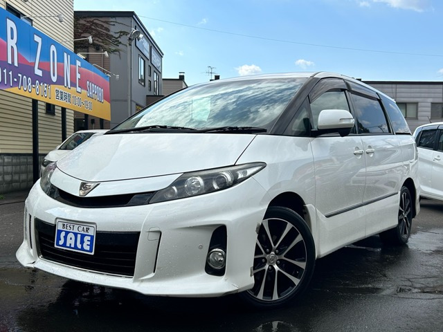 エスティマ 2.4 アエラス VERYエディション 4WD 左右電動スライドドア ナビ