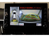 車両を上から見たような映像表示するパノラミックビューモニター付き!